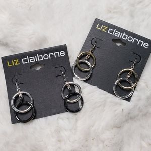 Two Pair Liz Claiborne Earrings